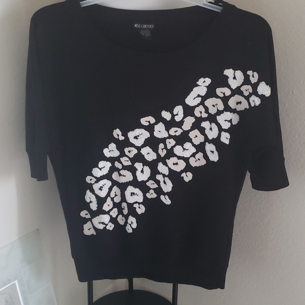 Miss Chievous blouse size small in black